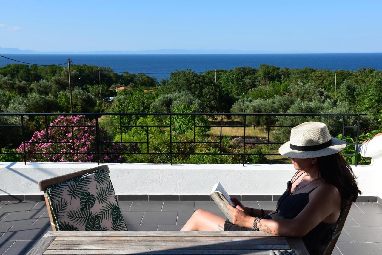 Villa Monte Kariotes ซาโมทราคี ภายนอก รูปภาพ